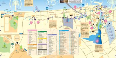 ดูไบ Jumeirah แผนที่